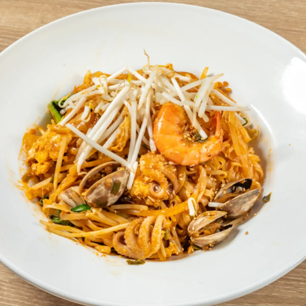 Spicy Seafood Pasta