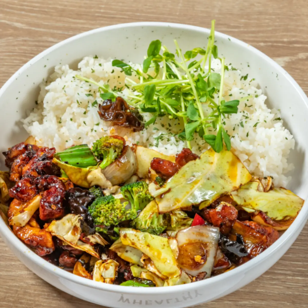 Whealthy Stir Fried Chicken