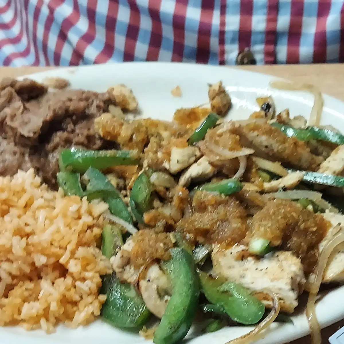 Chicken Fajita Plate
