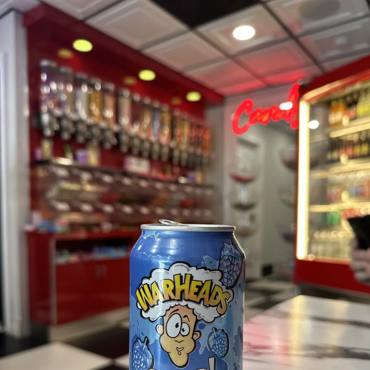 Warhead Soda Blue Raspberry