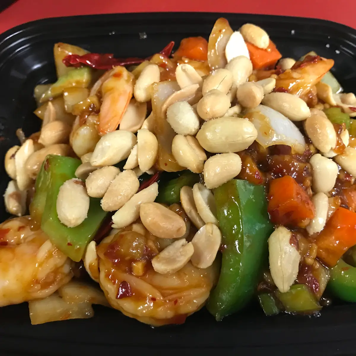 Spicy Kung Pao Shrimp