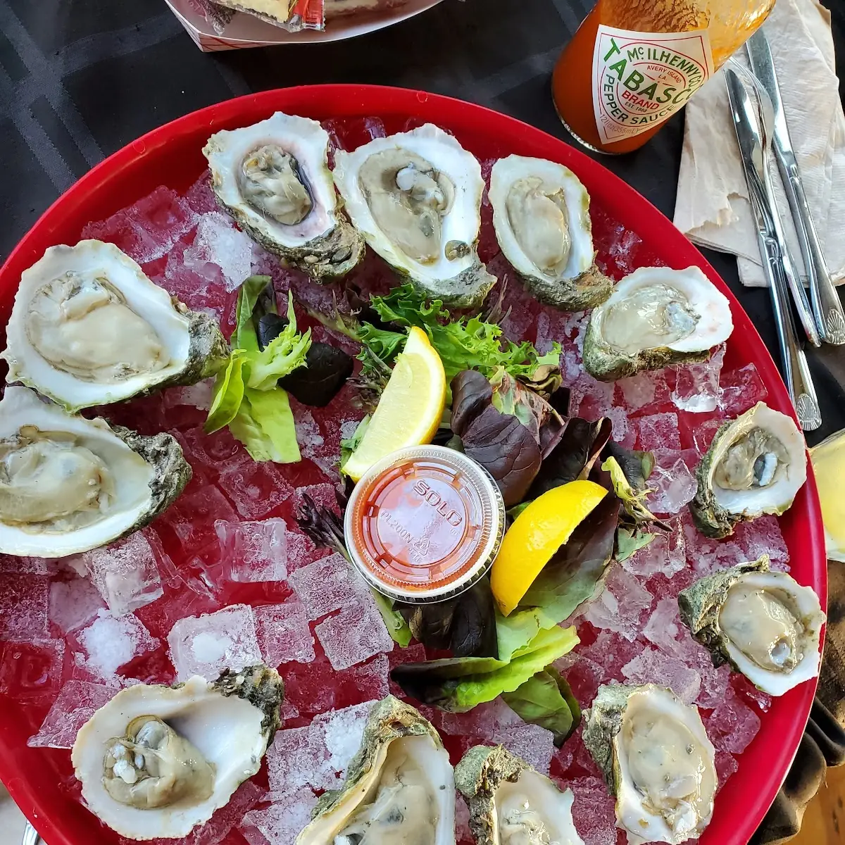 Oysters on Half Shell