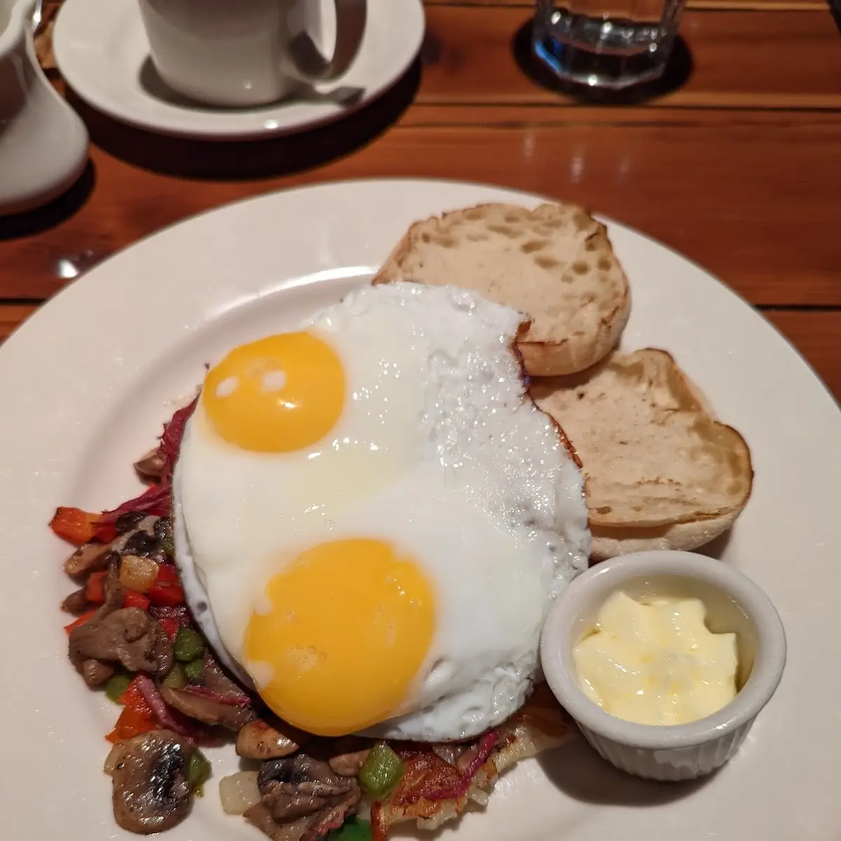 Corned Beef Hash & Eggs