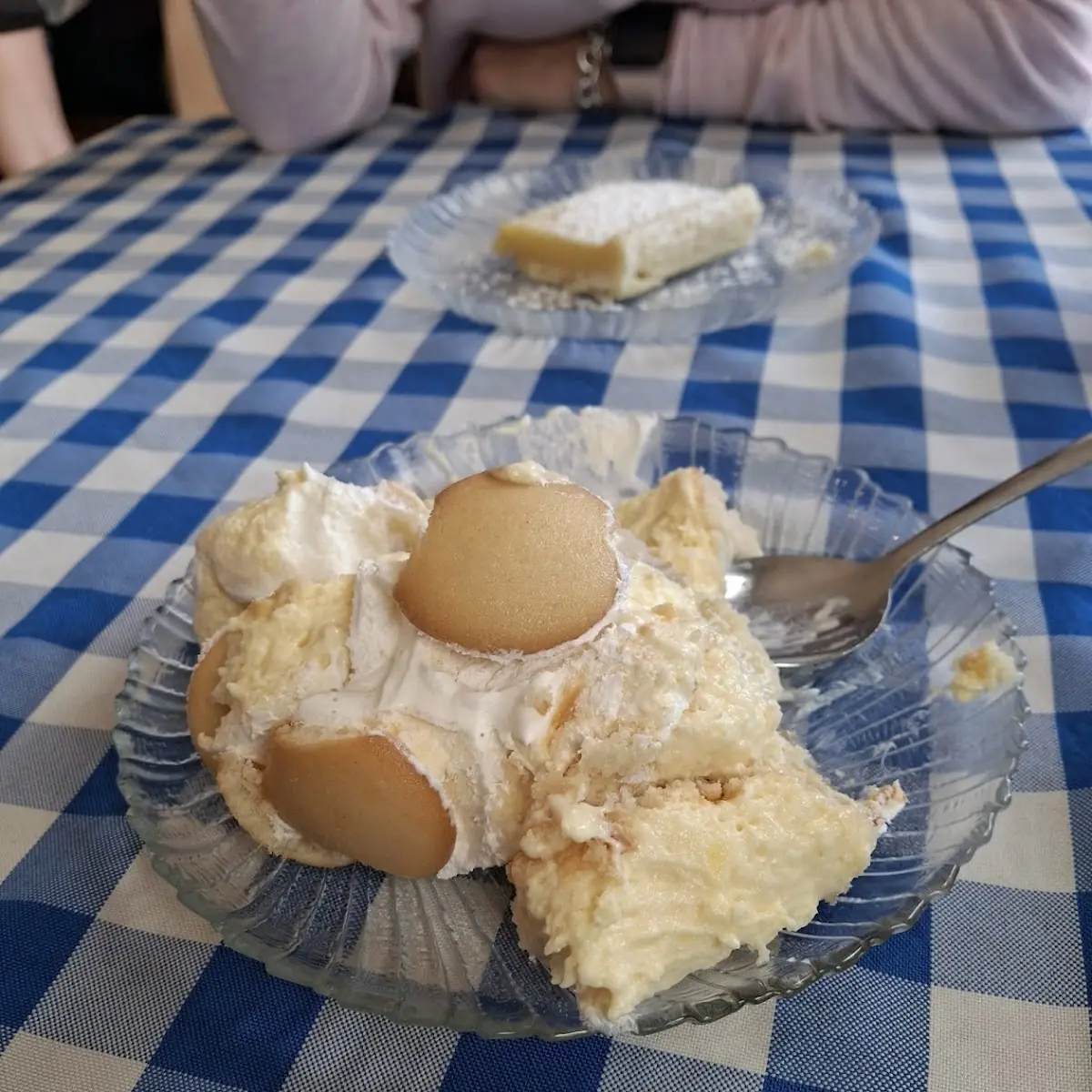 Banana Pudding and Lemon Bar