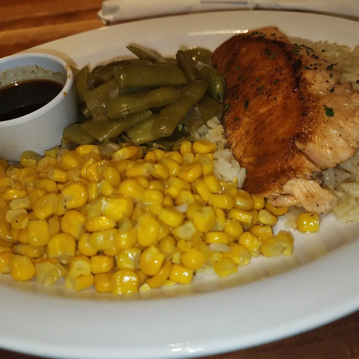Bourbon Glazed Salmon