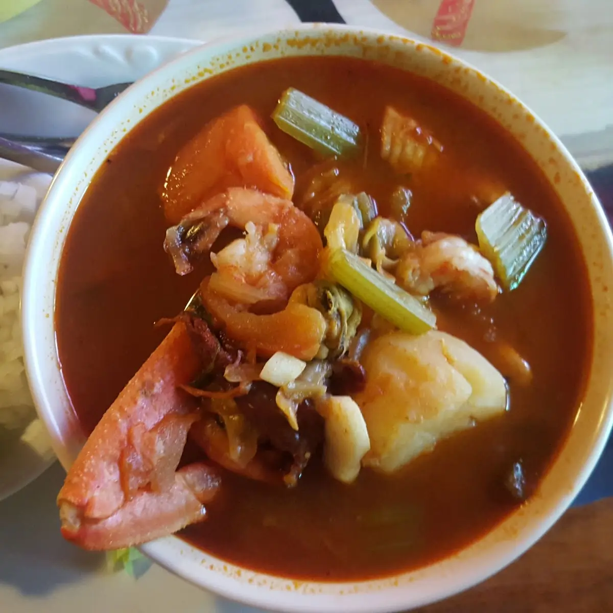 7 Mares Seafood Soup