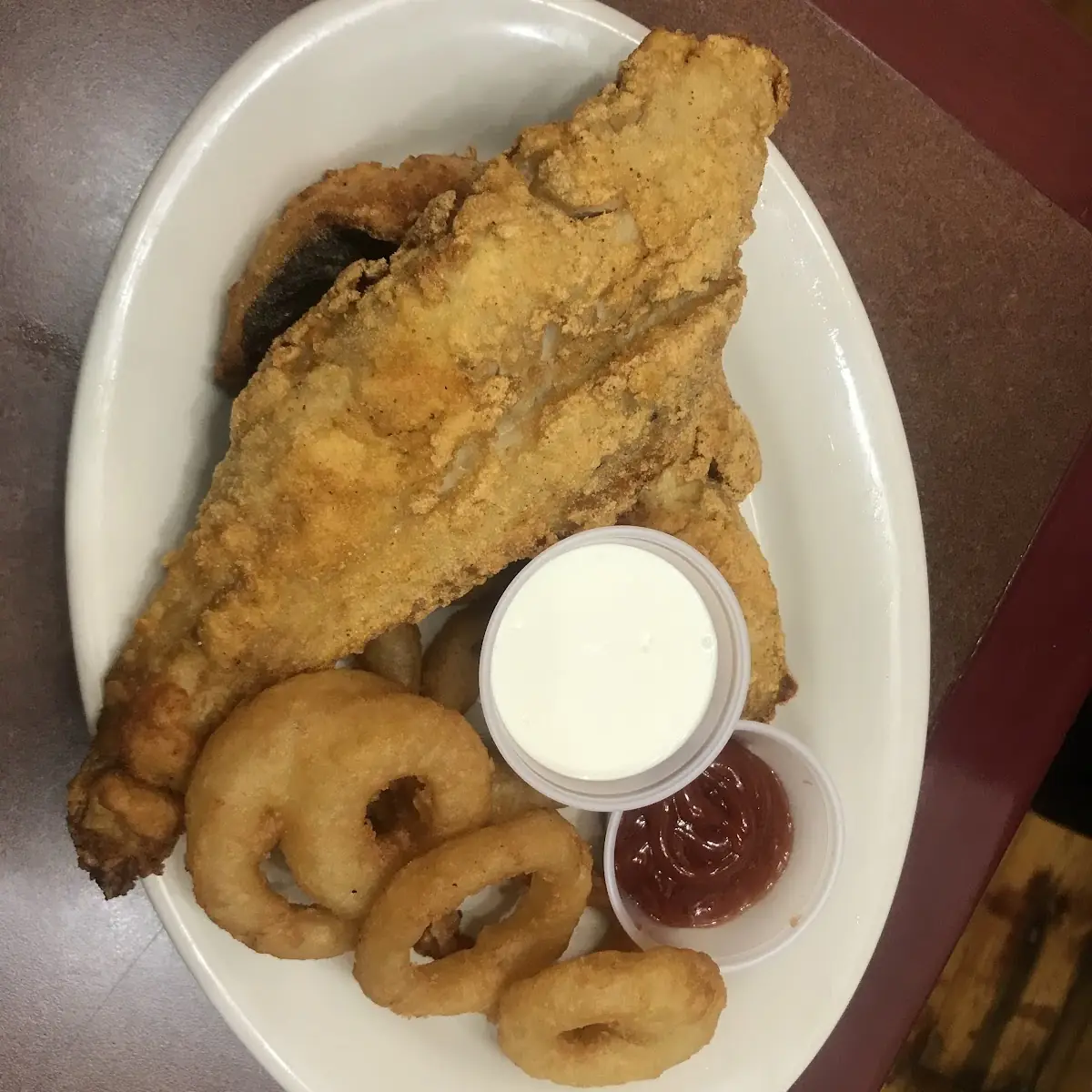 Fried Fish Platter w F Fries