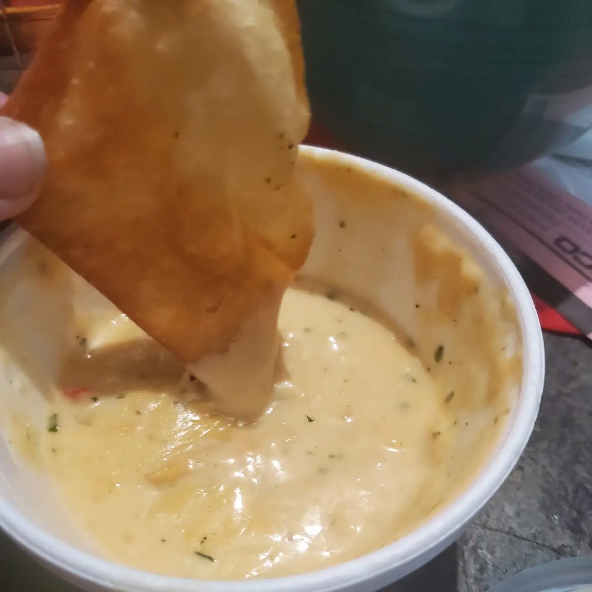 Seafood Queso Dip