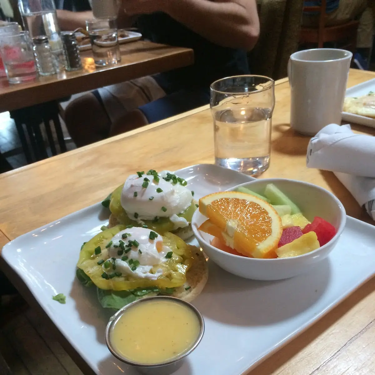 Sidecar Eggs Benedict
