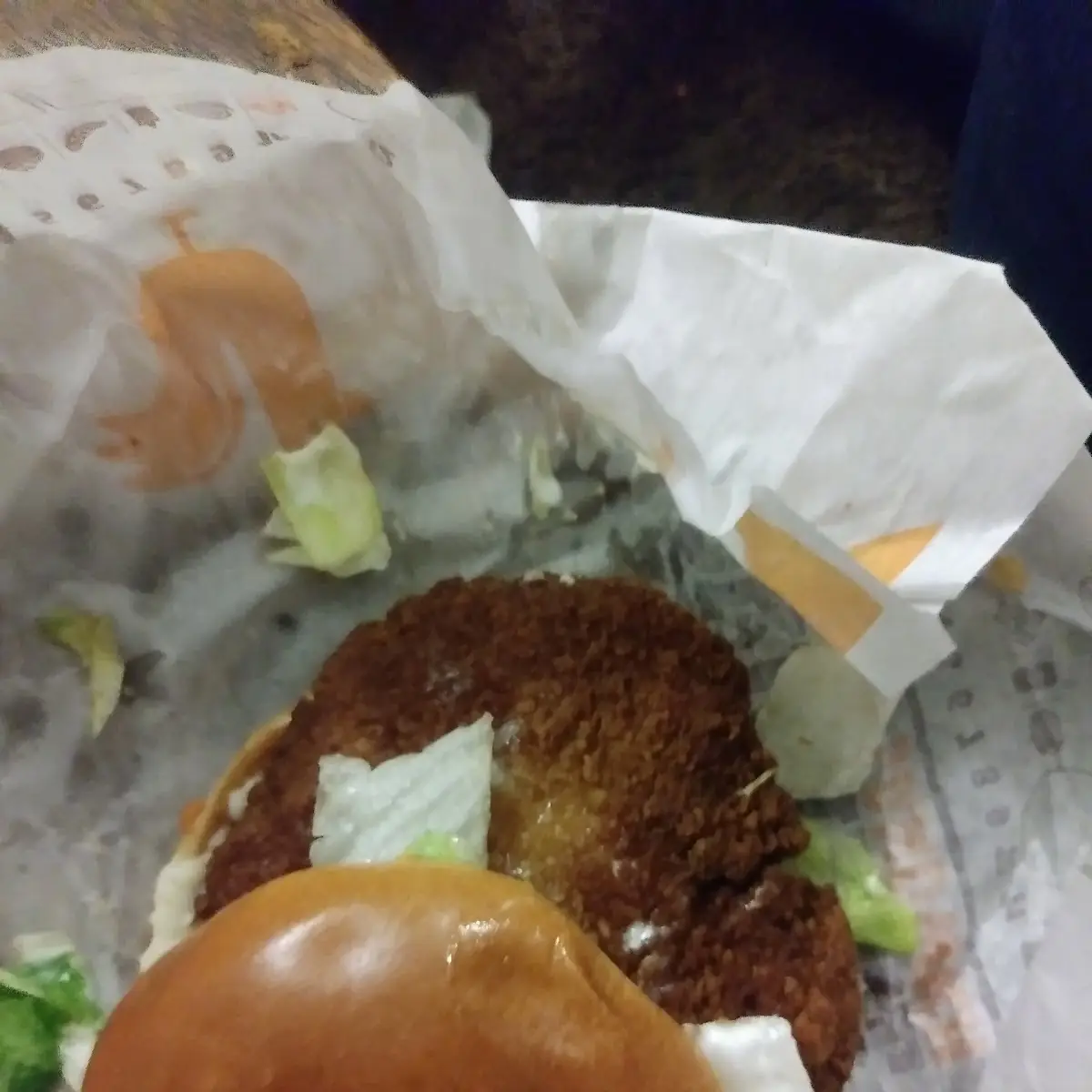 Burnt Chicken Sandwich
