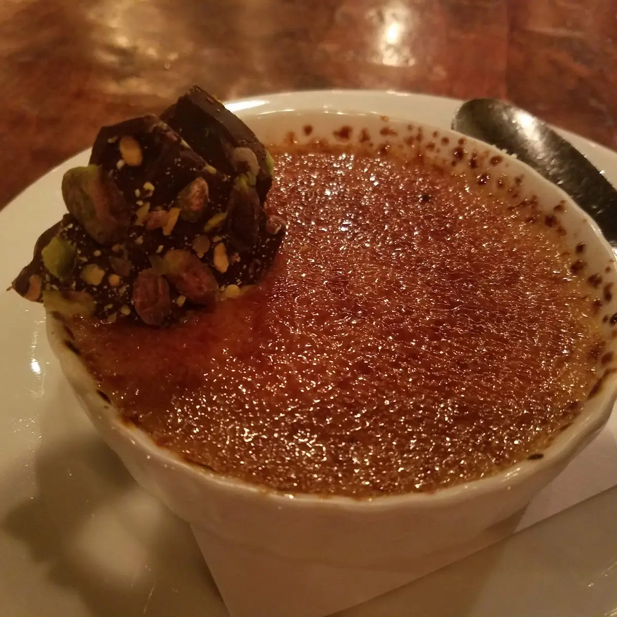 Chai Creme Brulee