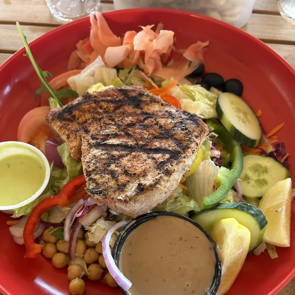 Blackened Yellow Tail Tuna