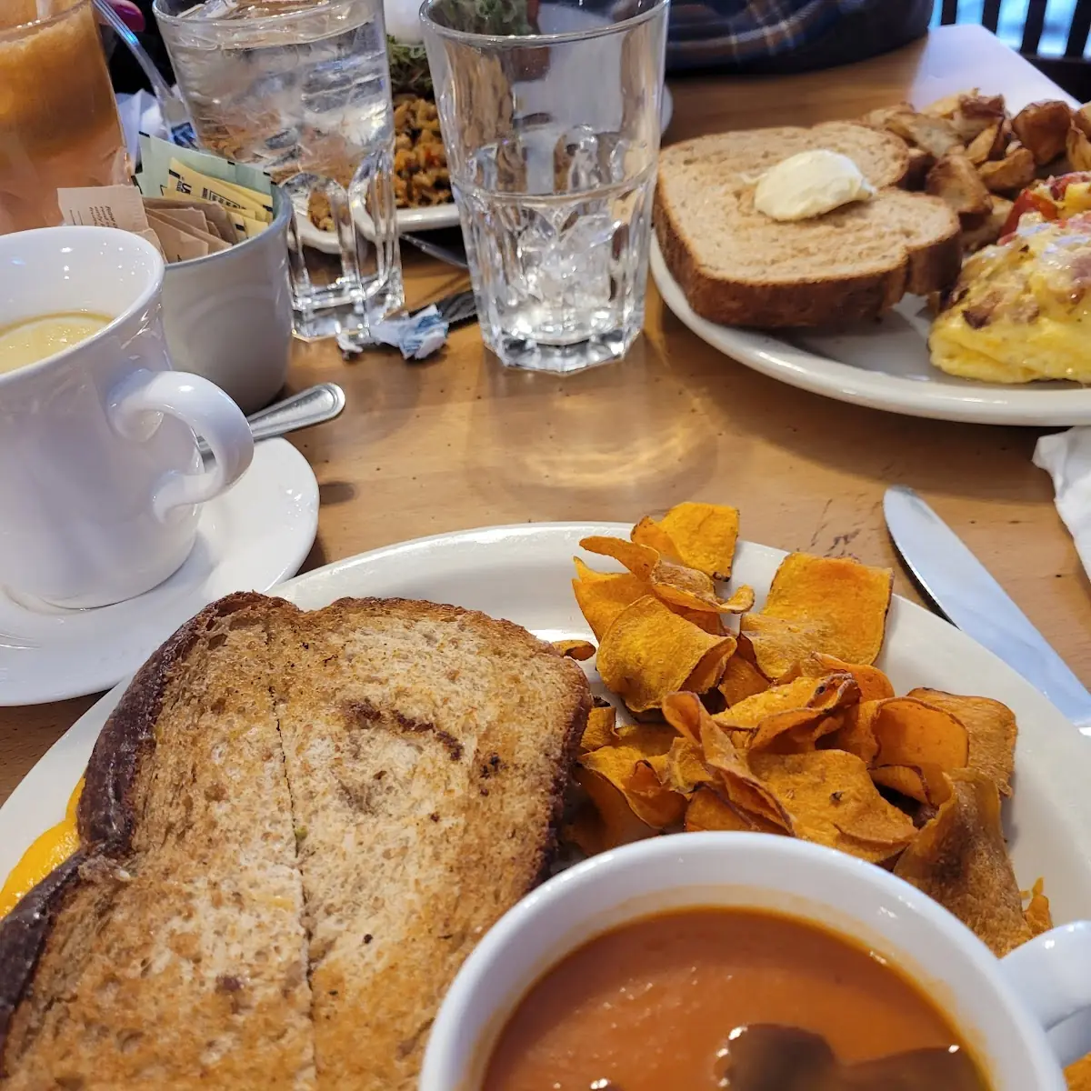 Tomato Soup& Grilled Cheese