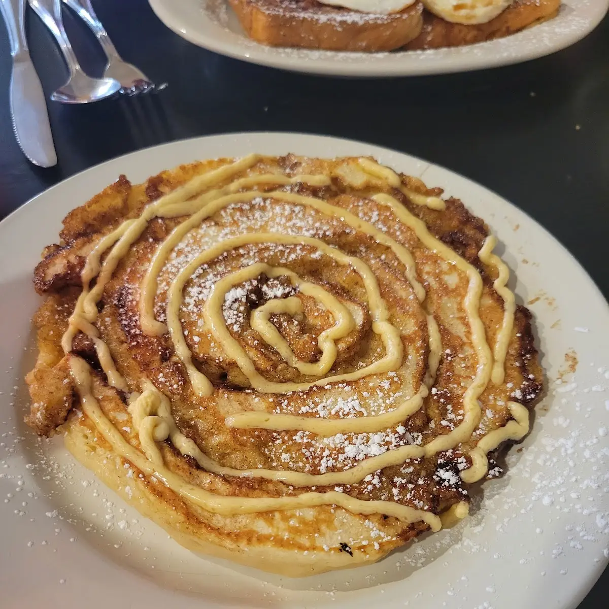 Cinnamon Roll Pancake