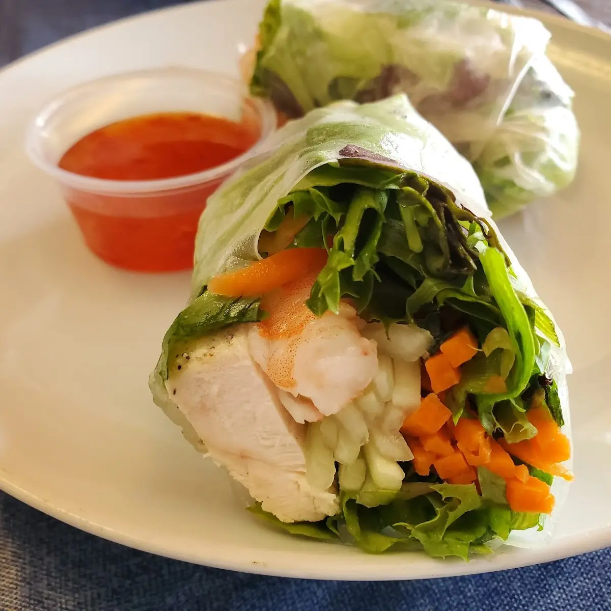 Chicken & Shrimp Spring Roll