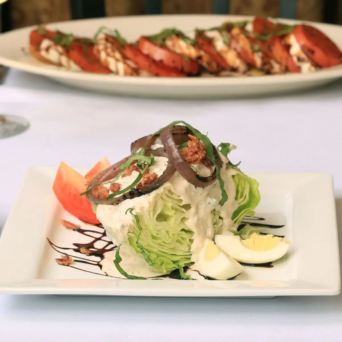 Wedge Salad Soup Choice