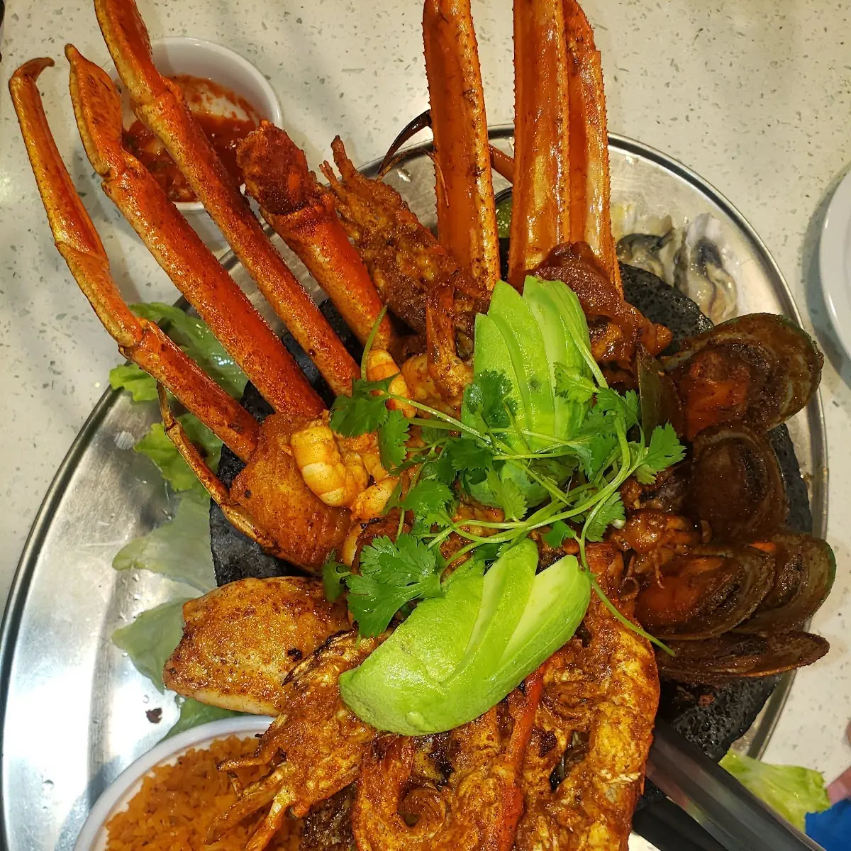 Seafood Molcajete