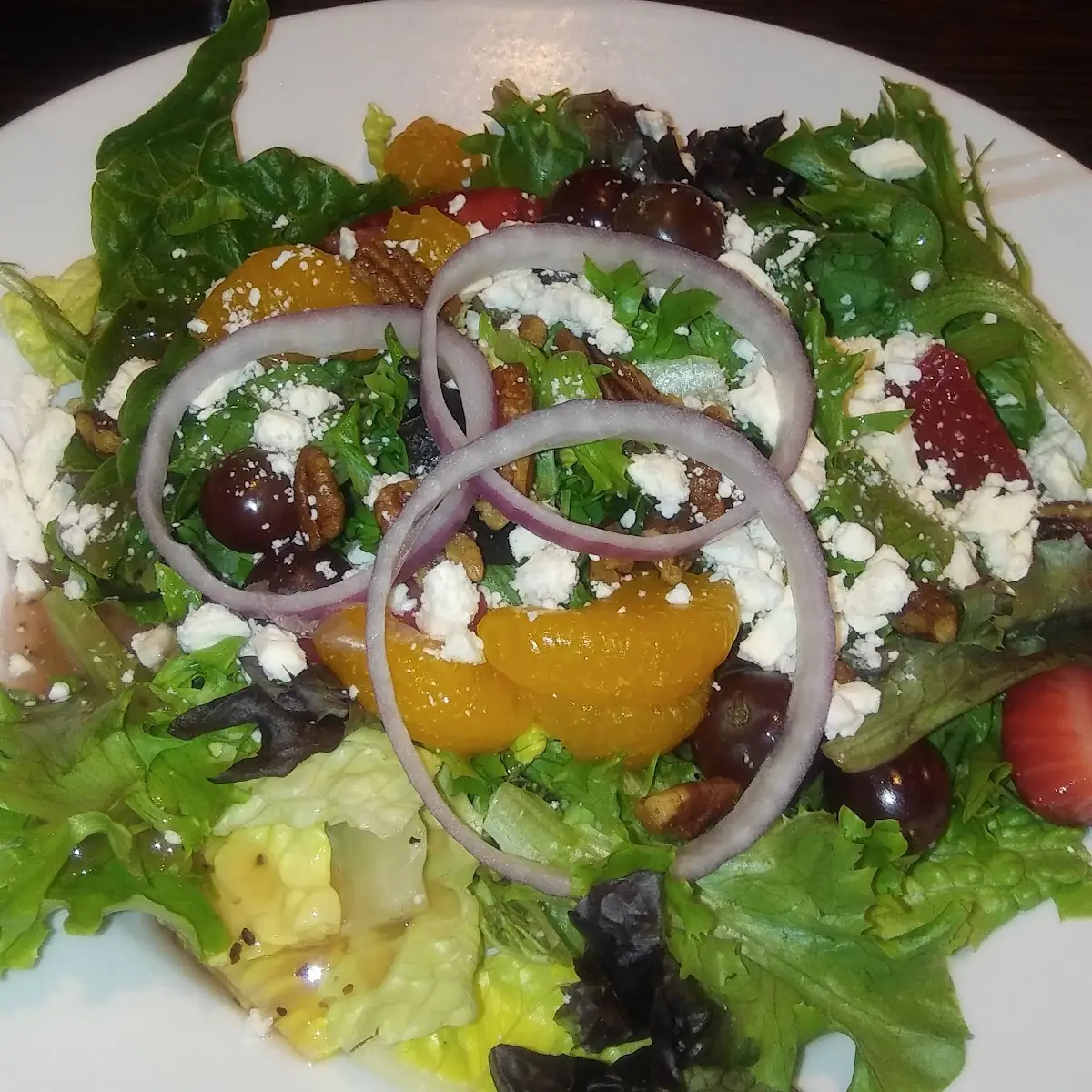 Grilled Chicken & Strawberry Salad