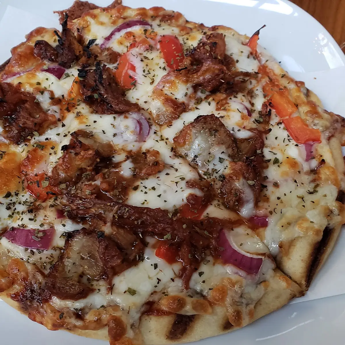 BBQ Flatbread Pizza