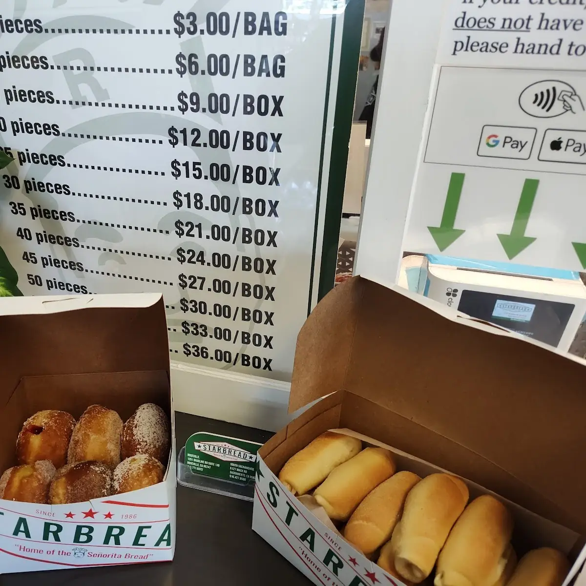 Assorted Pastries and Senorita Bread
