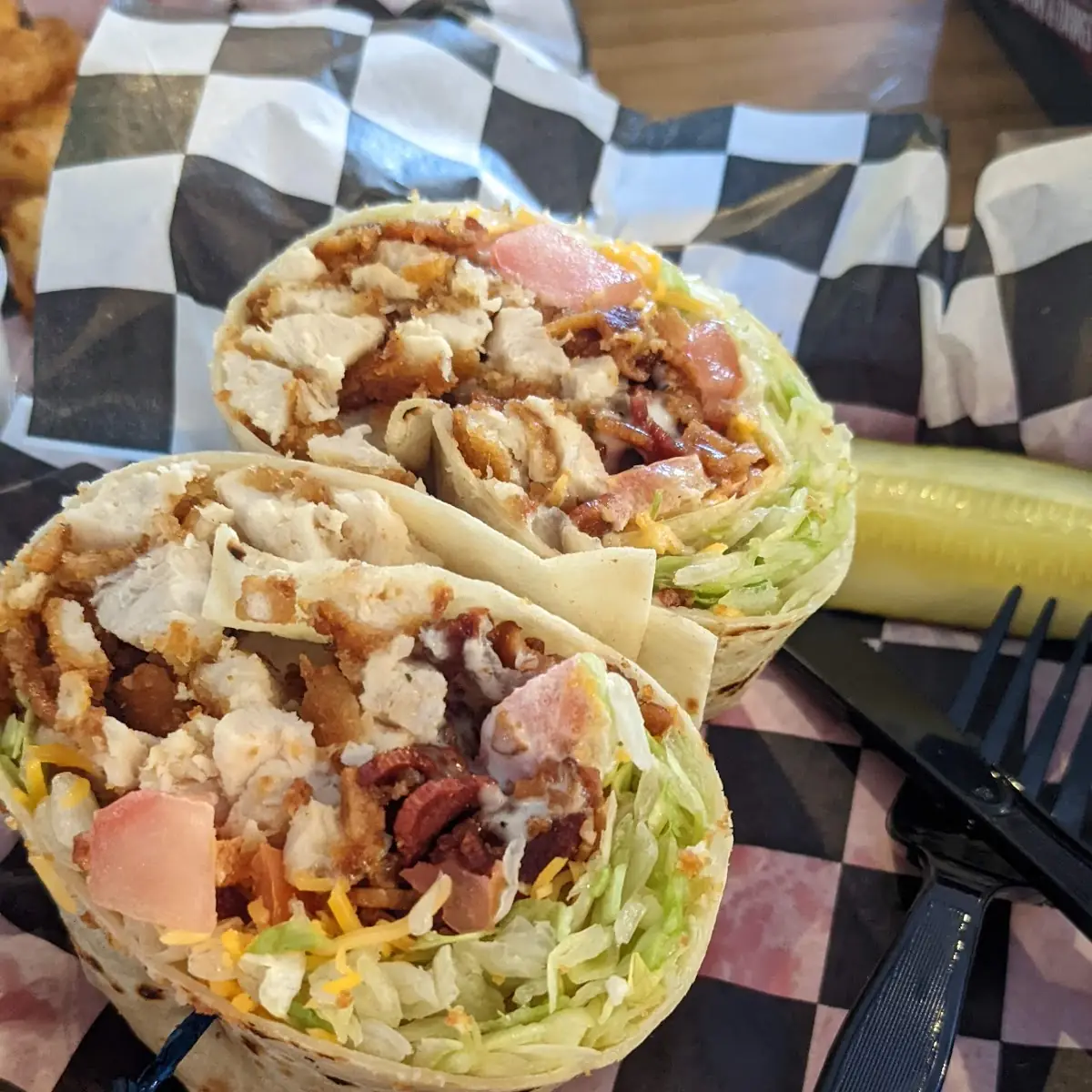 Chicken Bacon Ranch Wrap