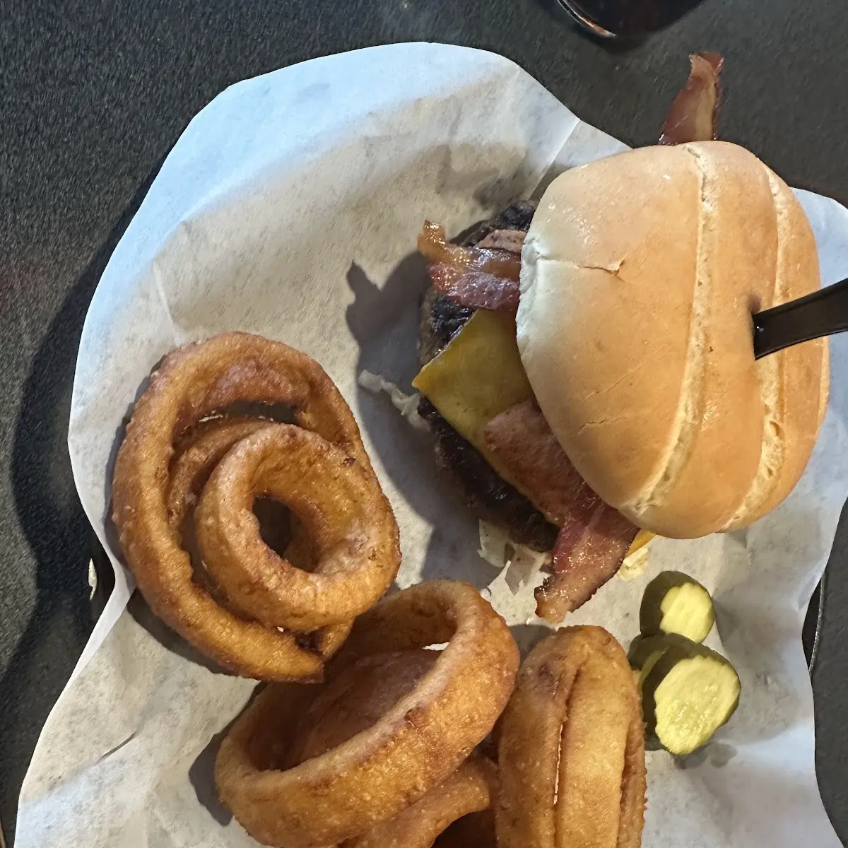 Great Dane Curd Burger