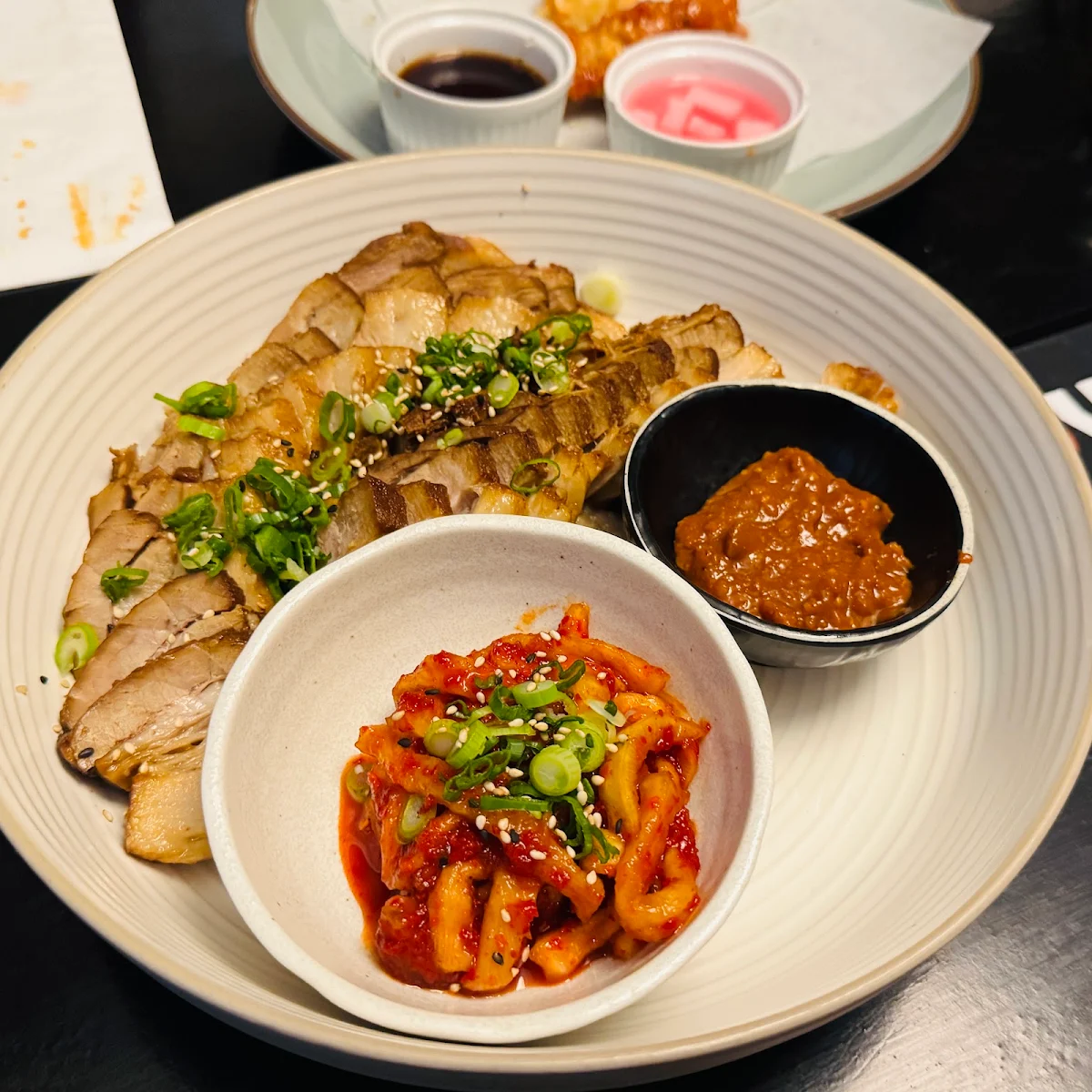 Bossam, K-Town Sushi & Grill