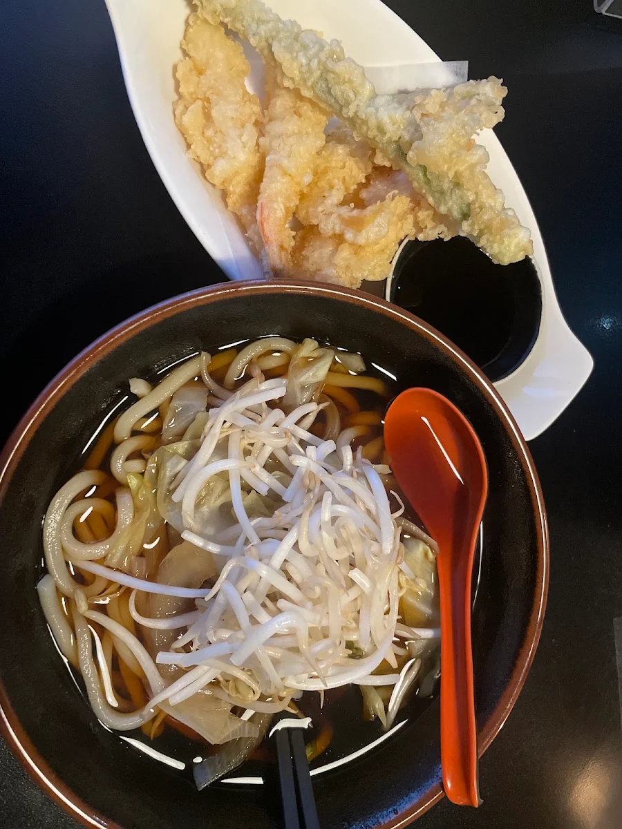 Tempura Udon Soup, K-Town Sushi & Grill