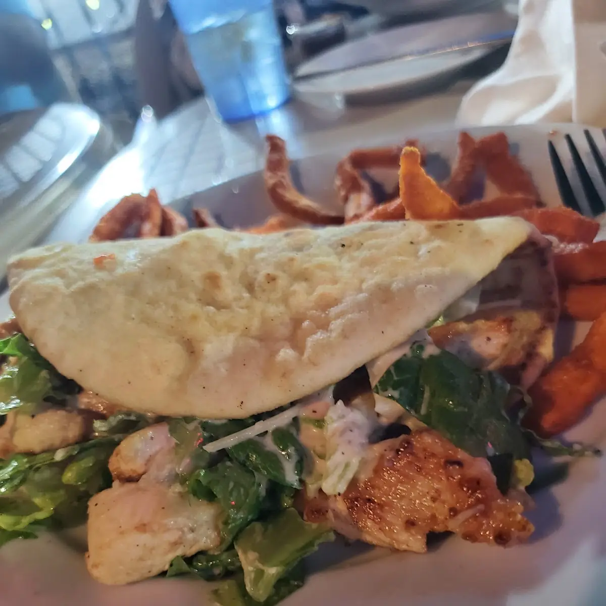 Chicken Caesar Pita
