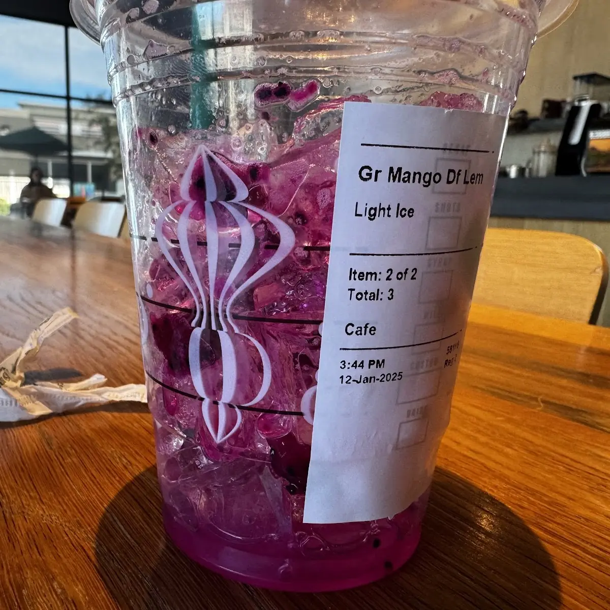 Mango Dragonfruit Lemonade