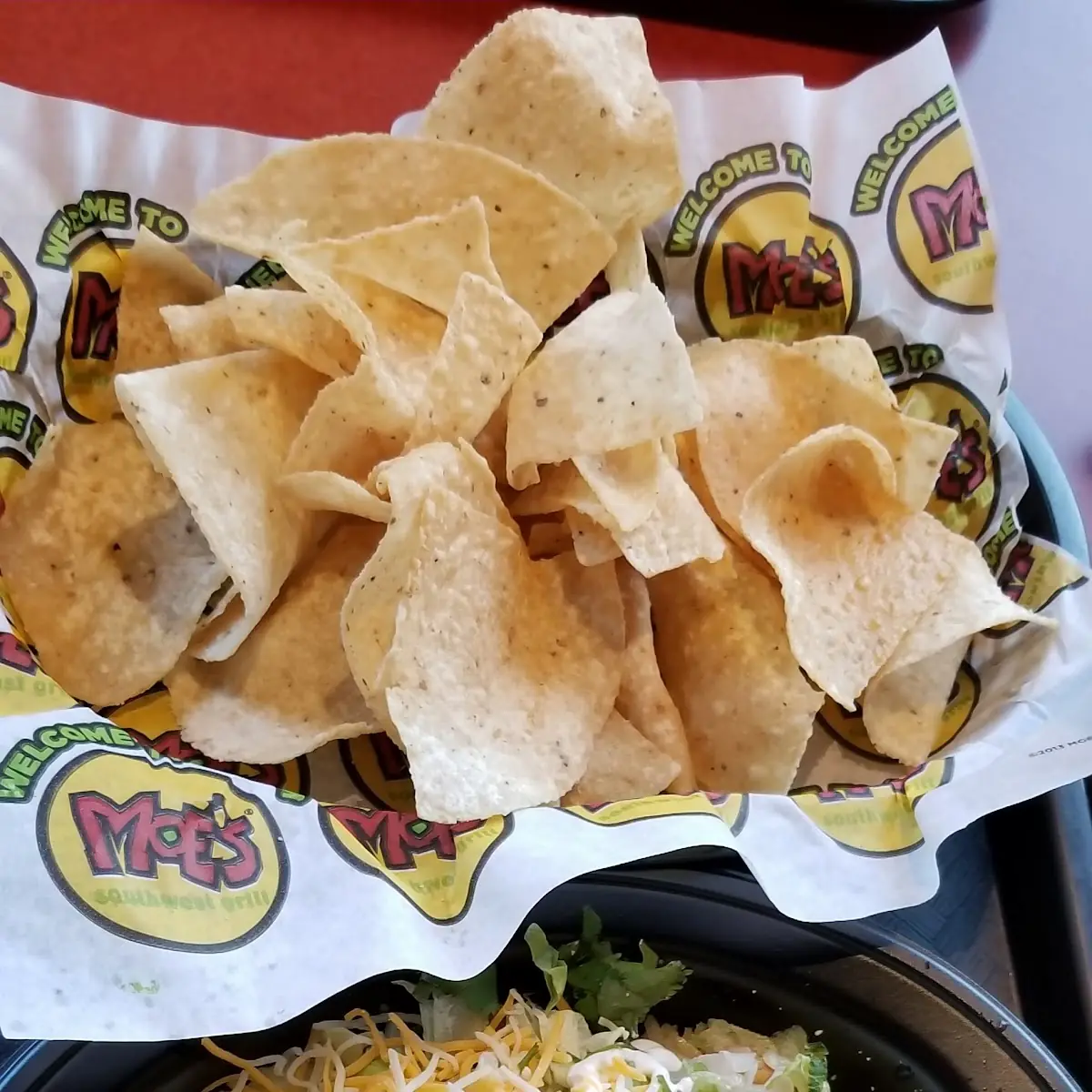 Burrito Bowl and Chips
