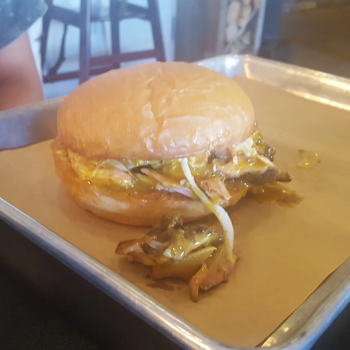 Pulled Chicken Sandwich
