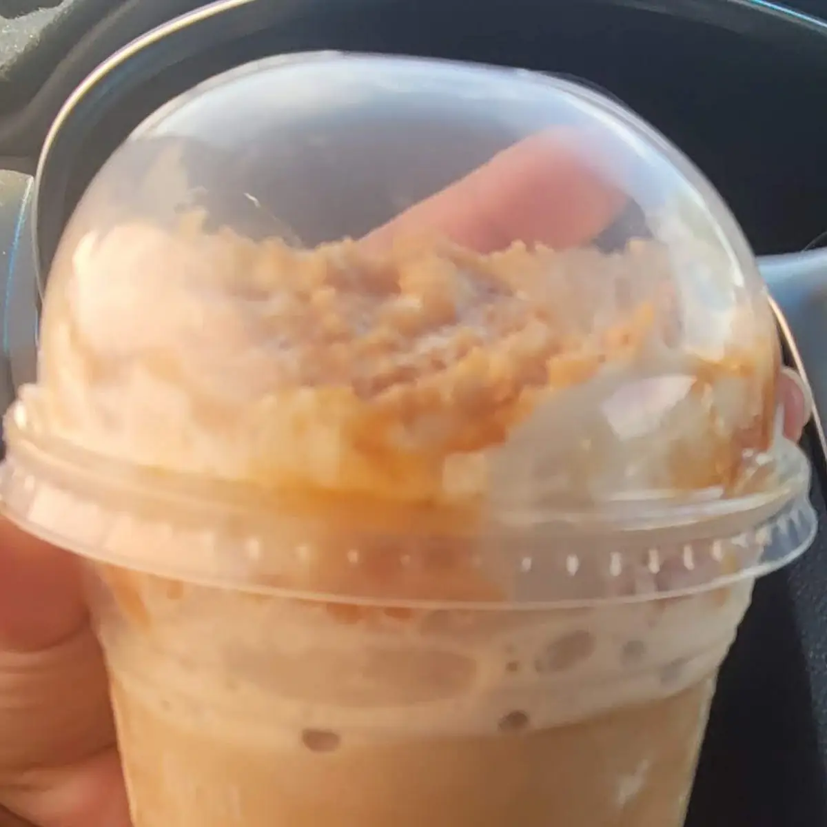Caramel Frappuccino Extra Crunch