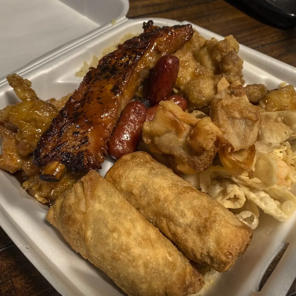 Egg Roll Fried Rice