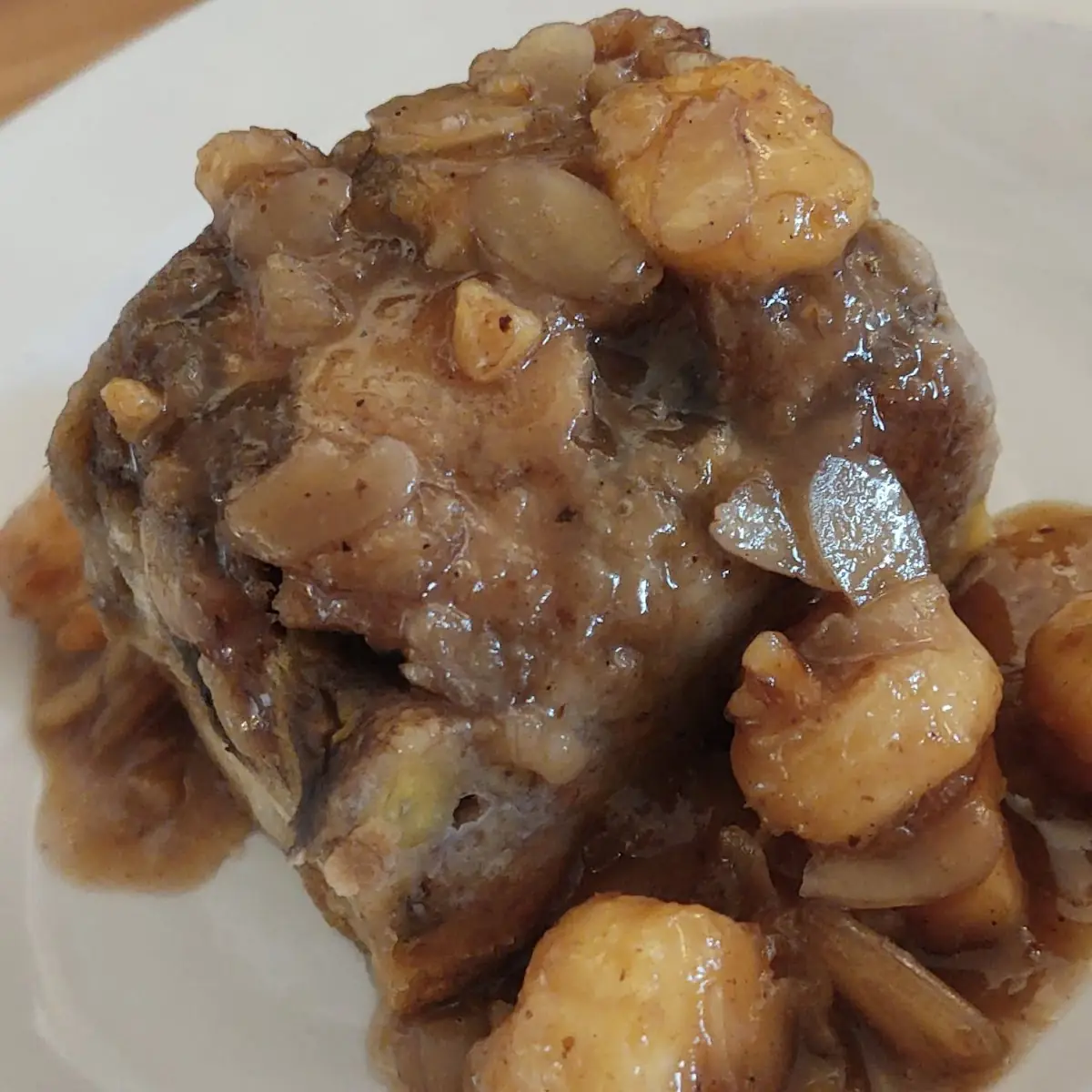 Maple Banana Bread Pudding