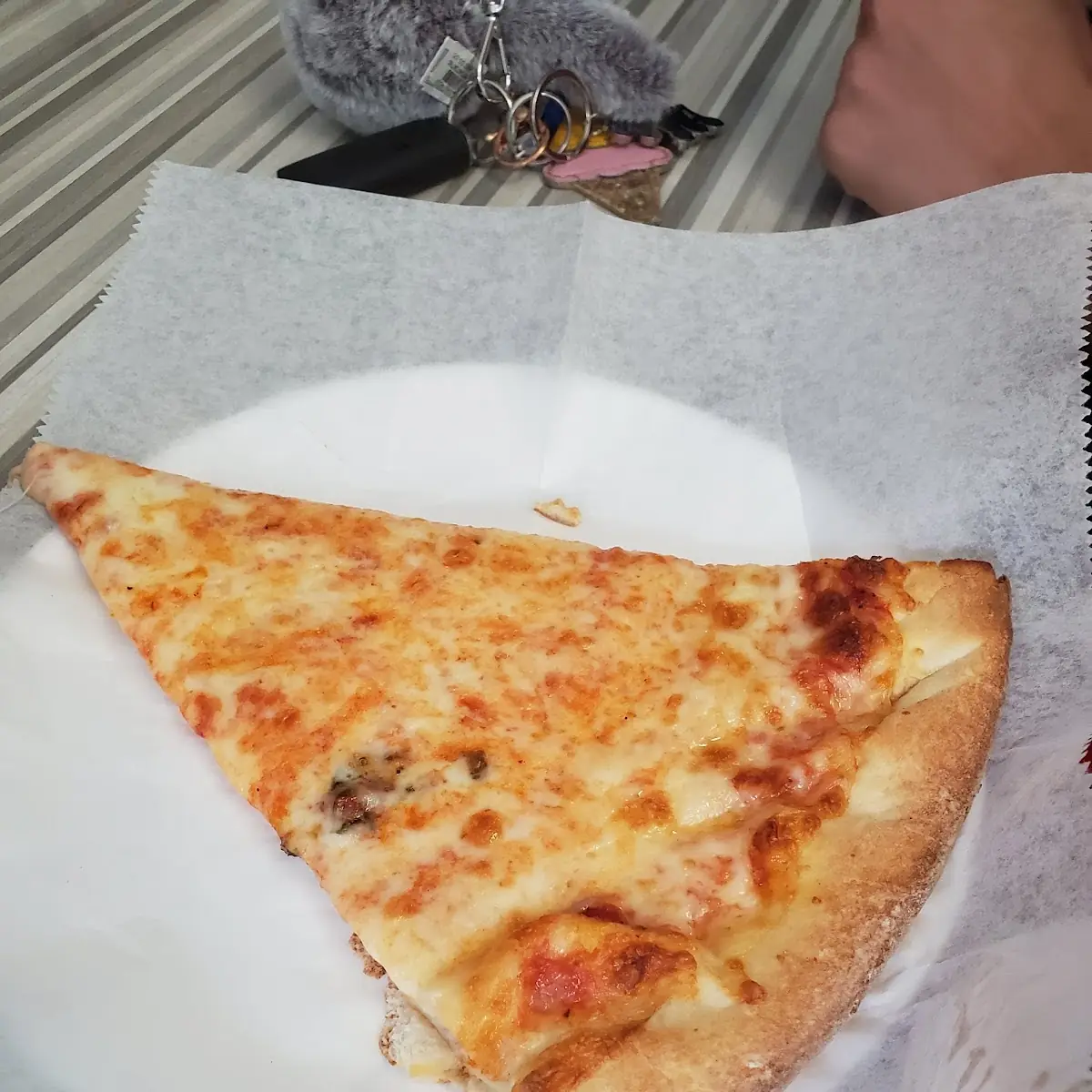 Margarita Pizza Slice