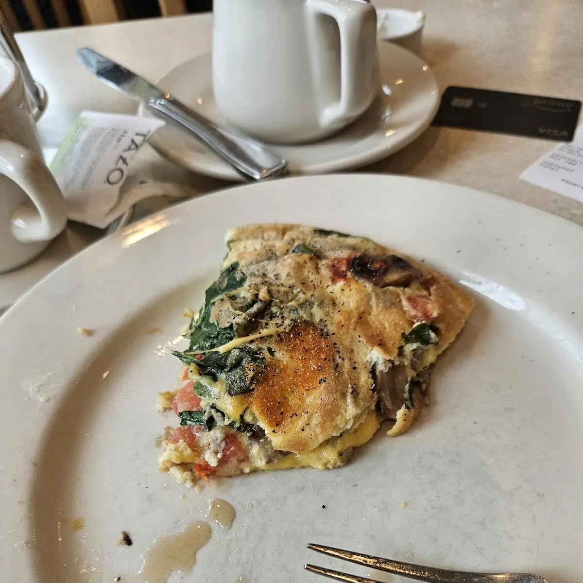 Fresh Vegetarian Omelette