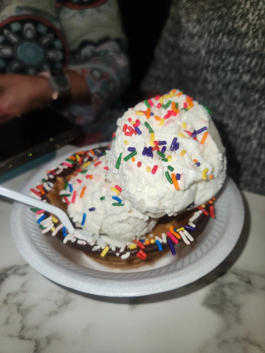 Chocolate Chip Cookie Dough Sundae