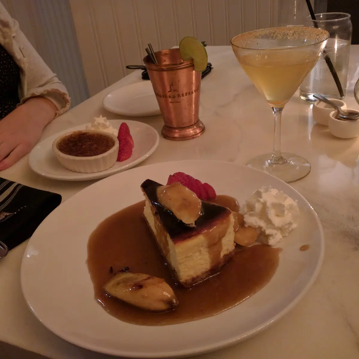Bananas Foster Cheesecake