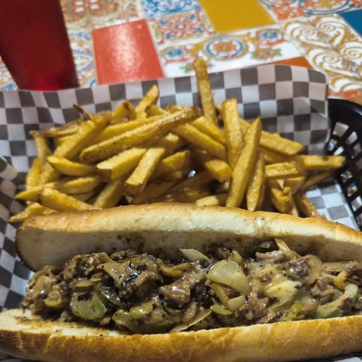 Philly Cheese Steak Sandwich