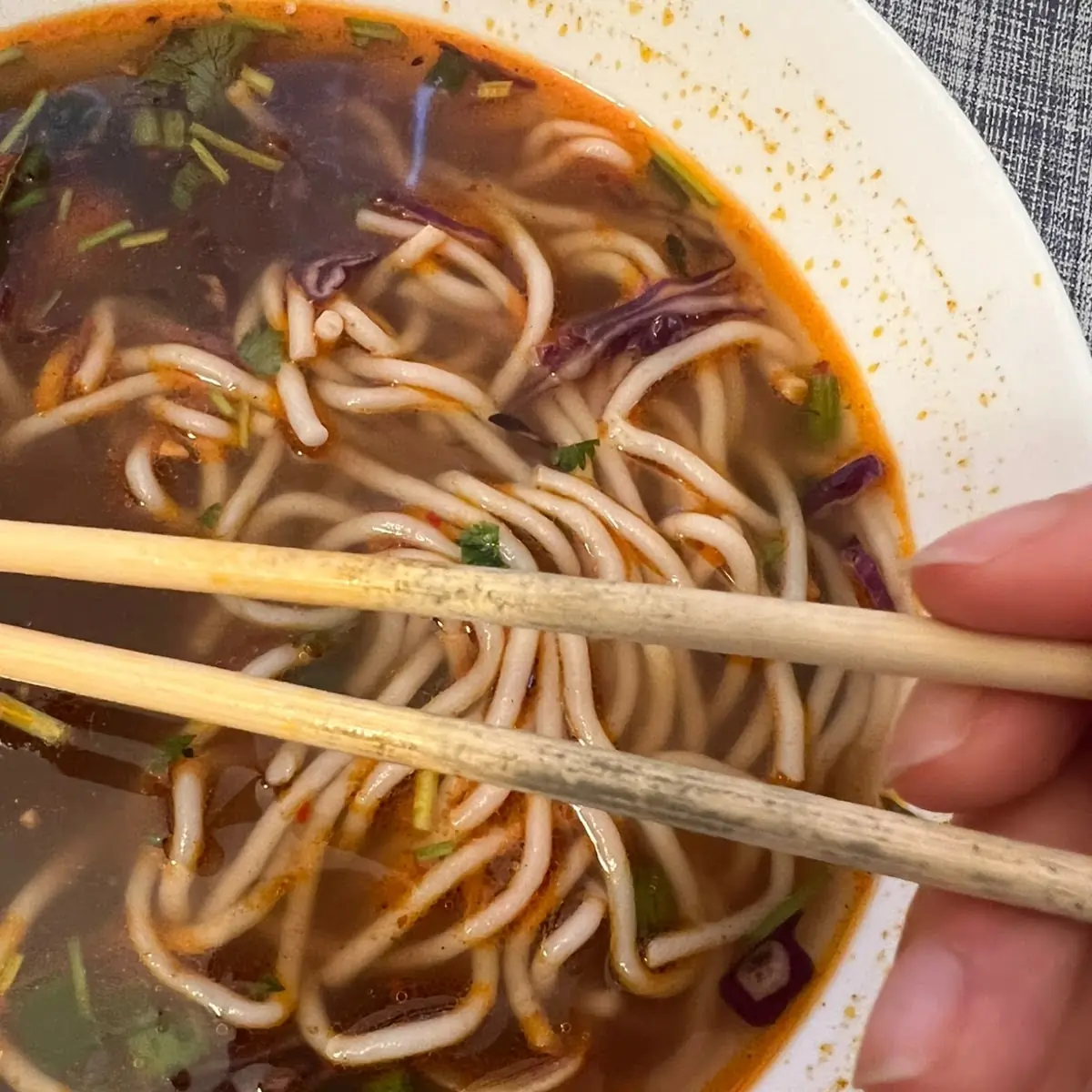 Spicy Beef Noodle Soup