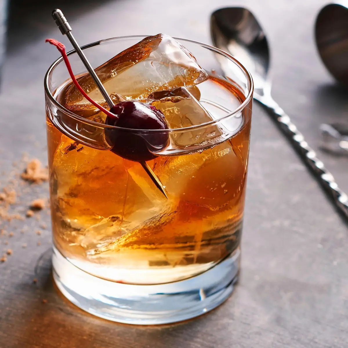 Black Cherry Old-Fashioned