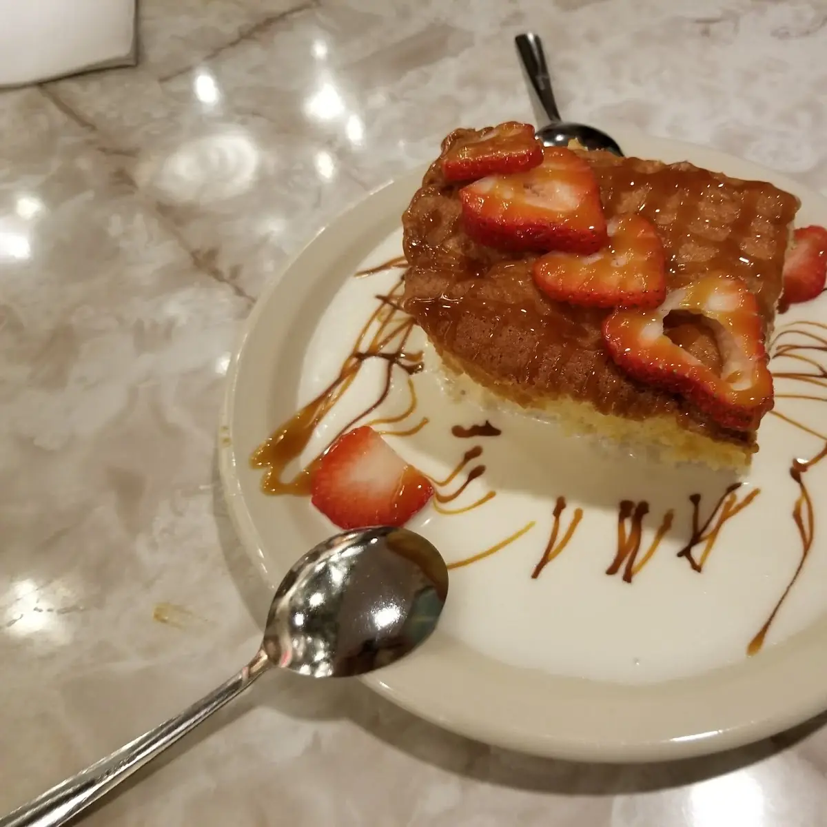 Tres Leches Cake Slice