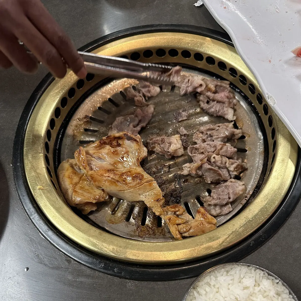 Thin Sliced Pork Belly and Baby Octopus