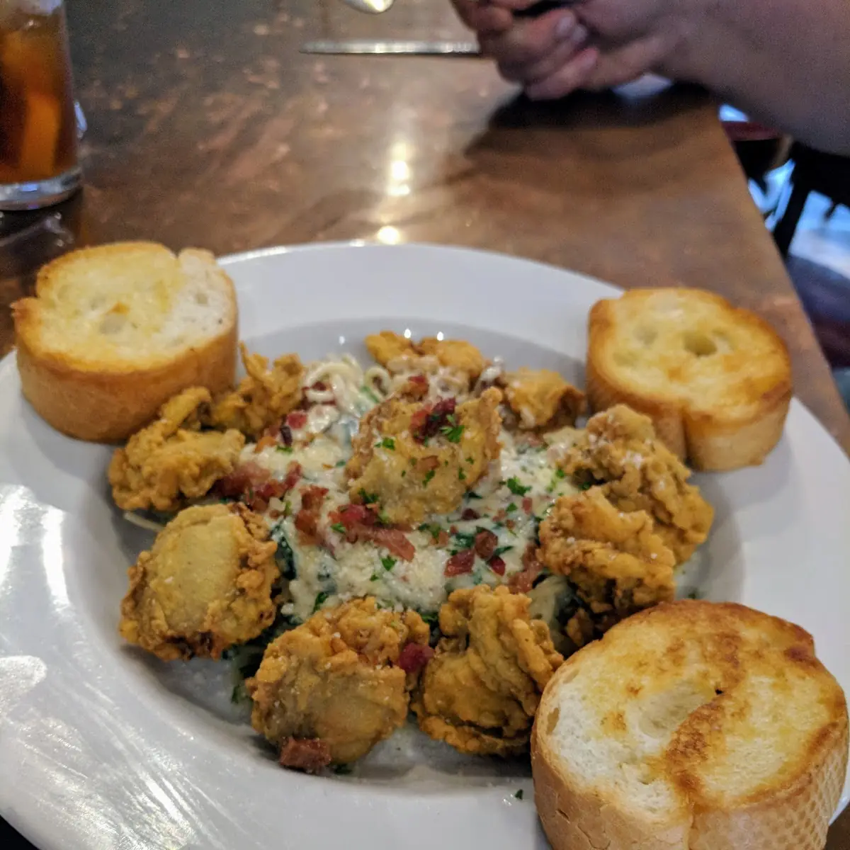Oysters Rockefeller Pasta