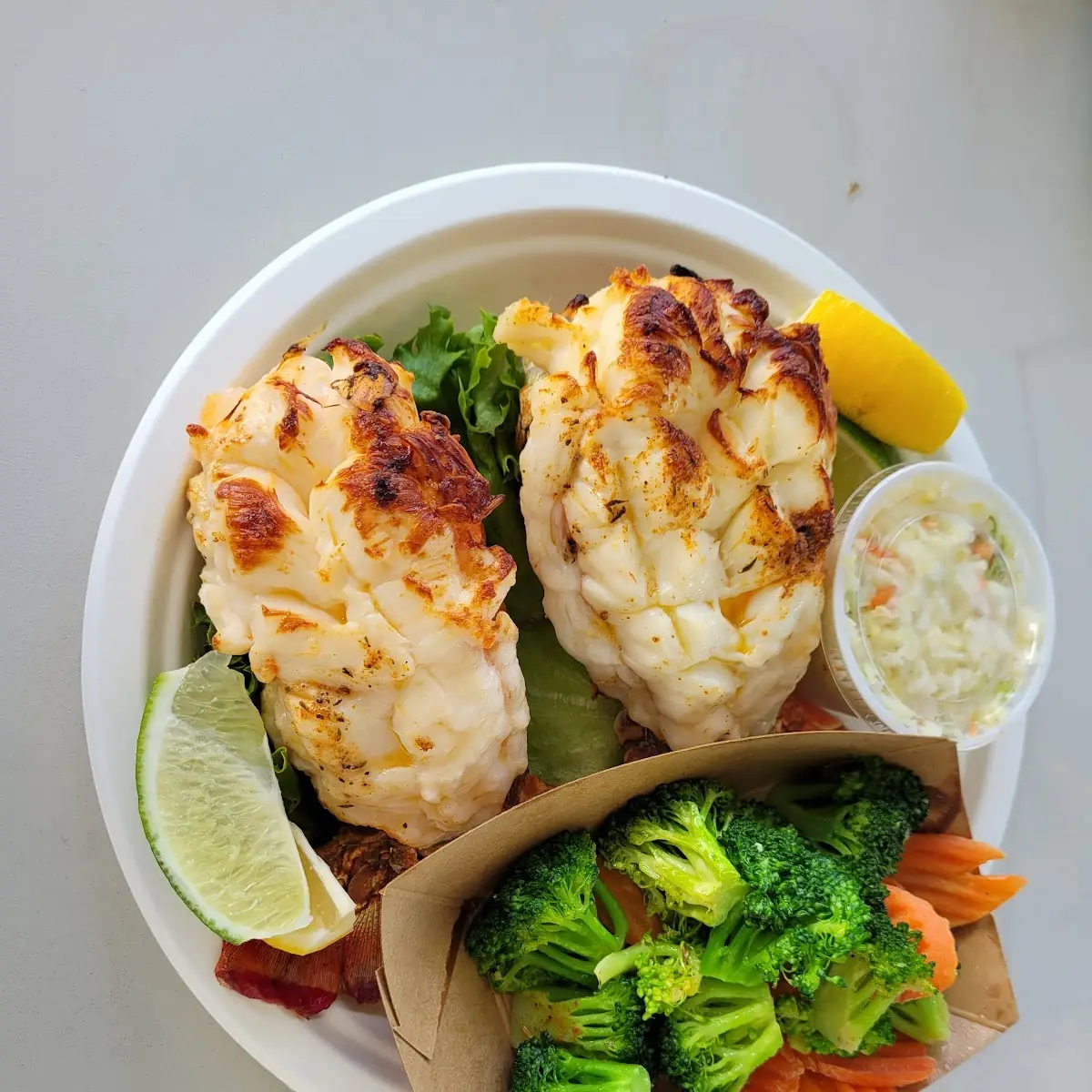 Broiled 8 Oz Florida Lobster Tail Single