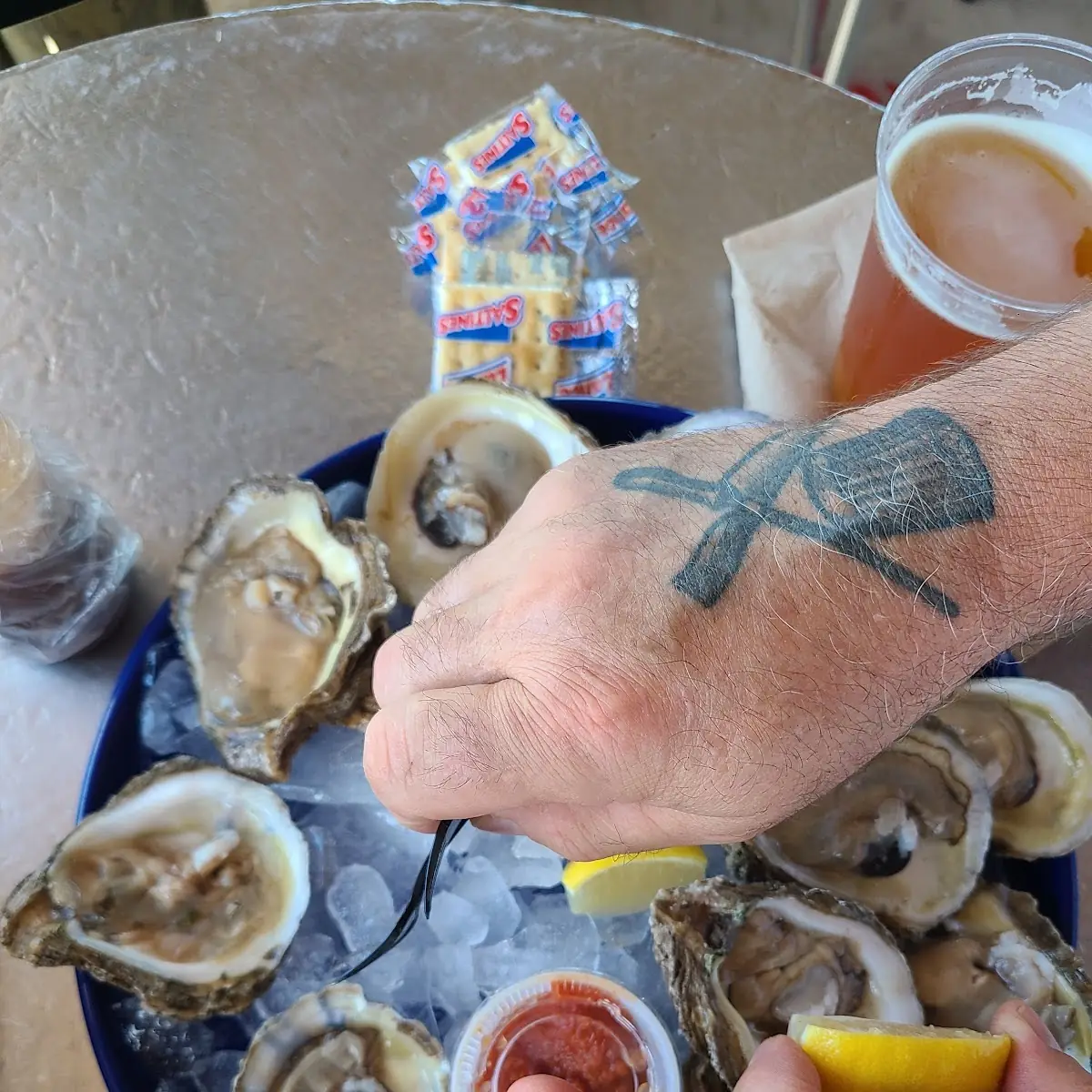 Oysters on the Half Shell