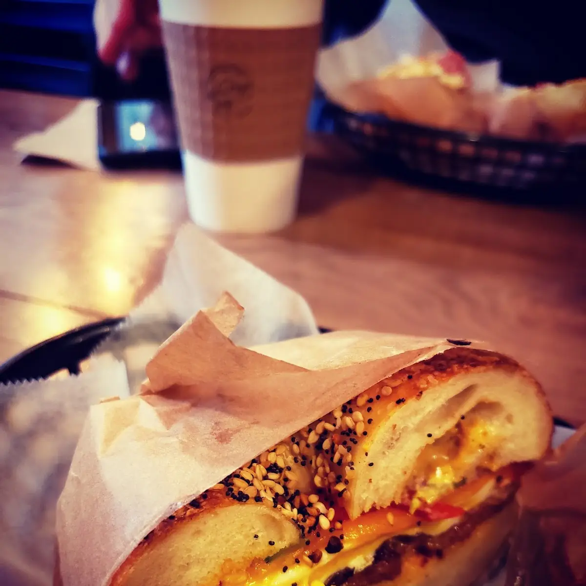 Bacon Egg and Cheese Sandwich
