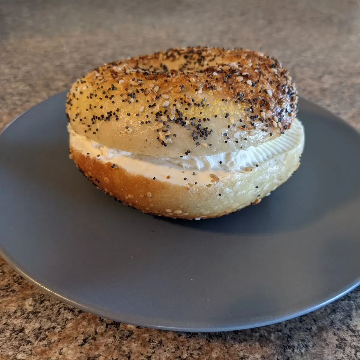 Bagel w Plain Cream Cheese