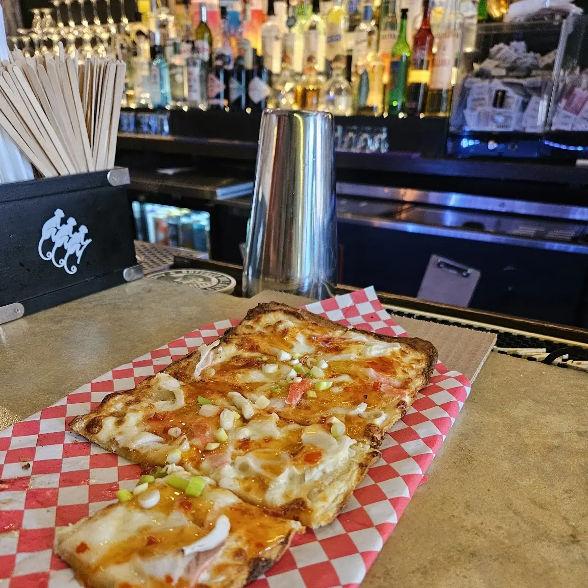 Krab Rangoon Flatbread Pizza
